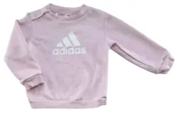 Adidas lyserød langærmet sweatshirt str. 80