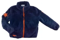 Mc Kinley mørkeblå blød teddytrøje str. 128