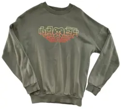 H&M grøn langærmet sweatshirt str. 146-152