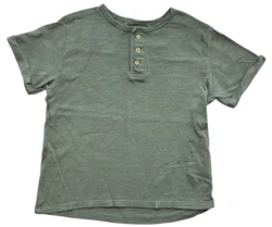 Zara armygrøn kortærmet bluse str. 116
