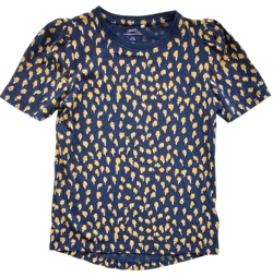 Guppy sort kortærmet T-shirt str. 122-128
