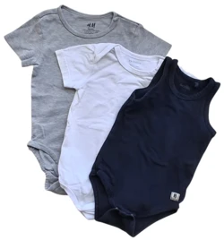 Be Kids, H&M, Friends tre kortærmede body's str. 80
