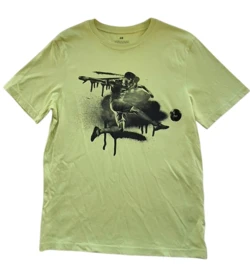 H&M limegrøn kortærmet T-shirt str. 146-152