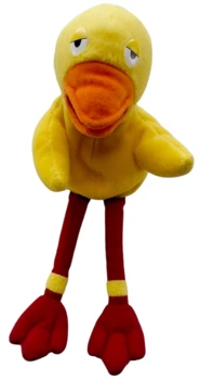 Gul kylling tøjbamse fra DR serien Bamse og Kylling