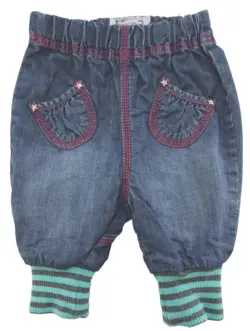 Phister&Philina denimbukser med røde stikninger