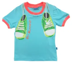Ny Me Too lyseblå kortærmet T-shirt str. 86