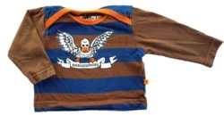 Ugly Duck brunstribet T-shirt str. 62