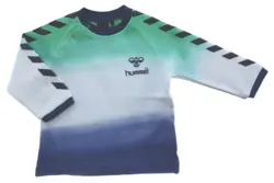 Ny Hummel hvid langærmet T-shirt str. 68