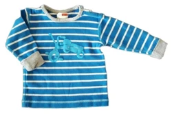 Name it blå langærmet T-shirt str. 68