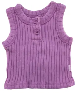 Steffens lyselilla strikket vest str. 62