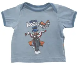 Ugly Duck lyseblå kortærmet T-shirt str. 62