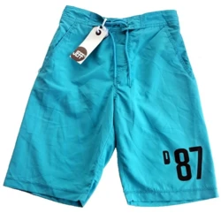 JNye Jeff  turkisblå lange shorts str. 152