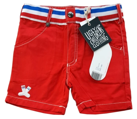 Nye Ugly children's clothing røde shorts str. 104