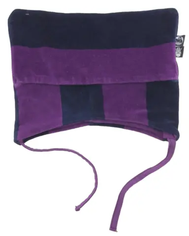Danefæ lilla velour hue str. 55 cm