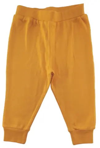 Nye idaT gule baggy plain pants str. 68