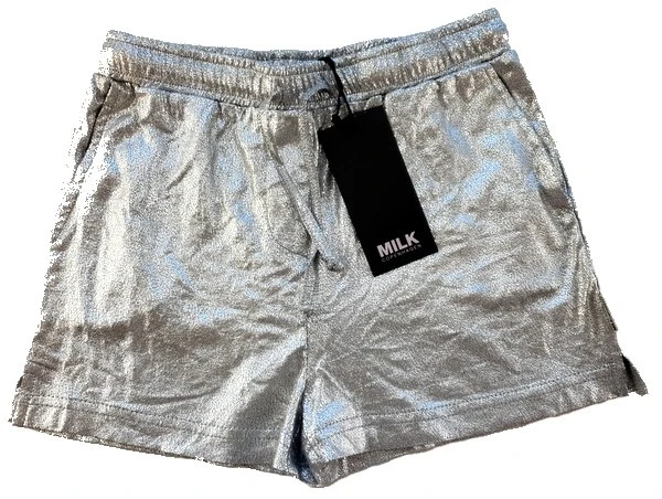 Nye Milk copenhagen sølv farvede shorts
