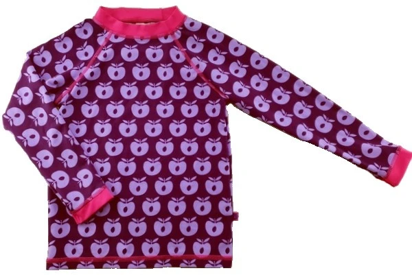 Ny Småfolk lyselilla UV T-shirt str. 98-104