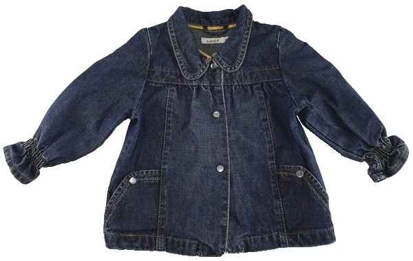 Name it sød blå denim jakke str. 86