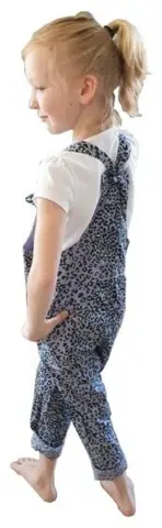 Nyt Milk copenhagen lilla suit med dyre print str. 122-128