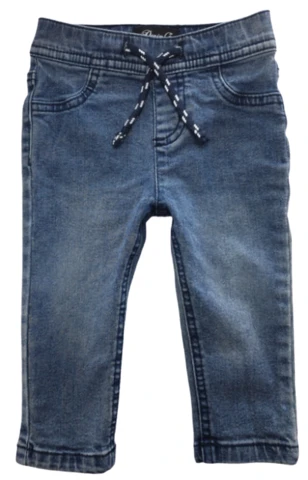 Denim Co blå jeggings str. 6-9 mdr