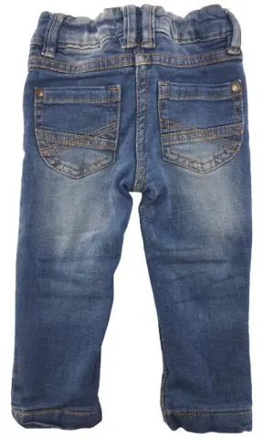 Impidimpi blå denim bukser med foer str. 74/80