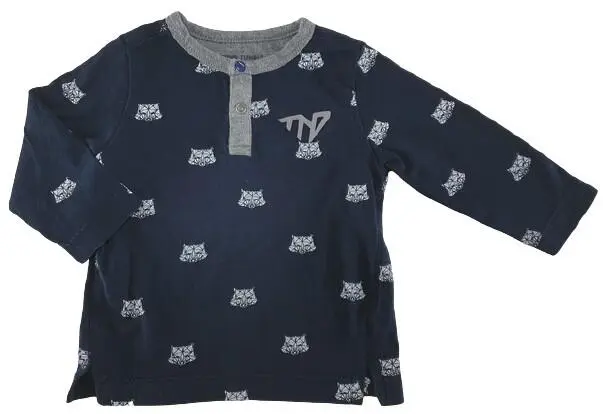 Tumble'n dry sort langærmet T-shirt str. 56