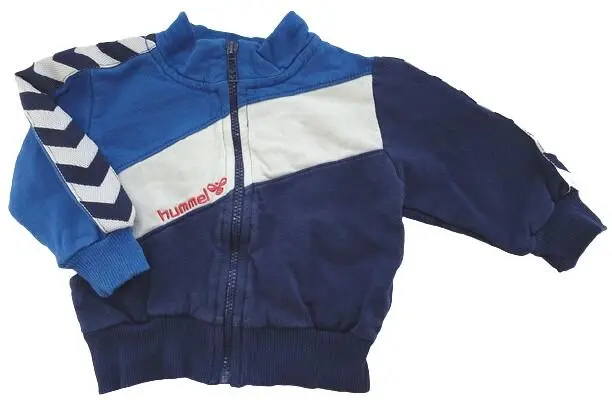 Hummel blå bomulds træningstrøje str. 62