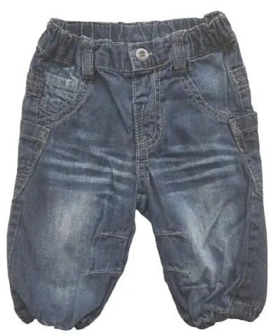 Name it blå baby denim bukser str. 56