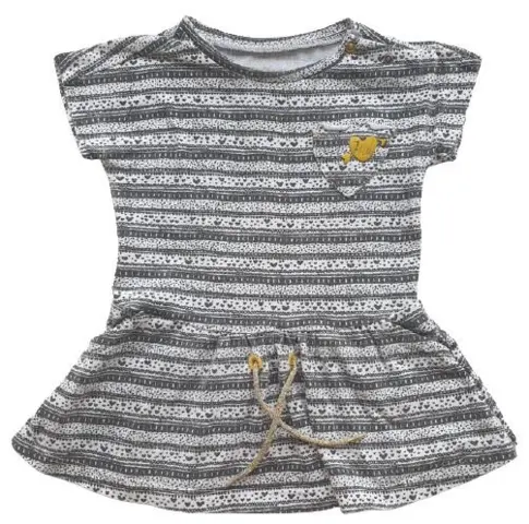 Tumble'n dry gråmønstret babykjole str. 68
