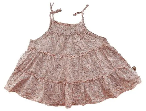 Pomp de lux pudderfarvet sommertop str. 92
