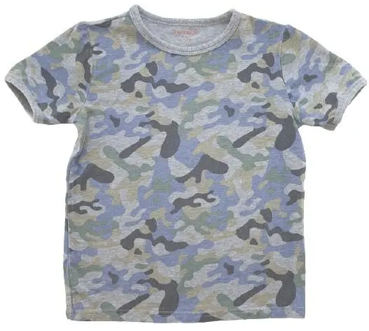 Friends lysegrå kamuflage T-shirt str. 116