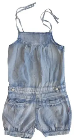 Milk lyse tynde denim heldragt str. 5-6 år
