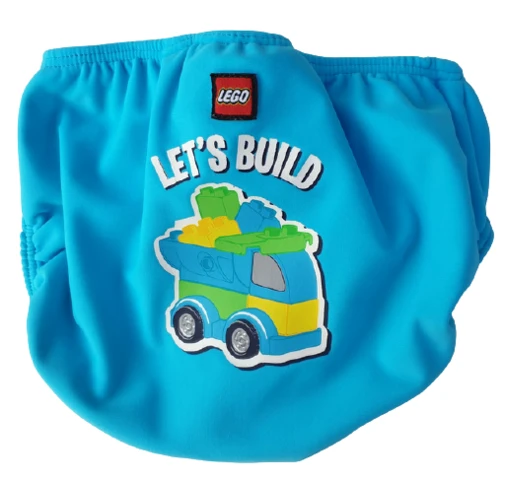 Lego wear turkisblå blebadebukser str. 80
