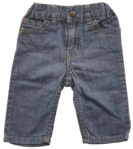 H&M blå denim bukser str. 68