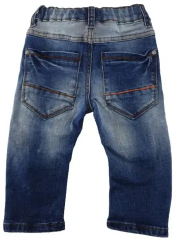 Minymo blå denimbukser str. 74