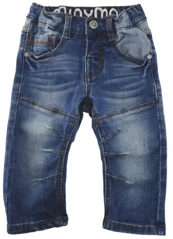 Minymo blå denimbukser str. 74