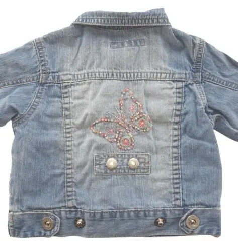 Name it lys denim jakke str. 74