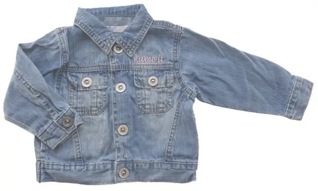 Name it lys denim jakke str. 74