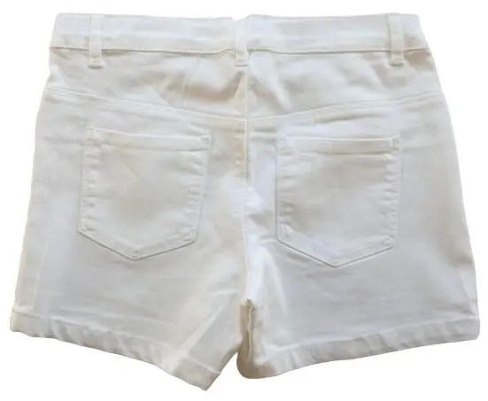 Nye Name it hvide elastiske shorts