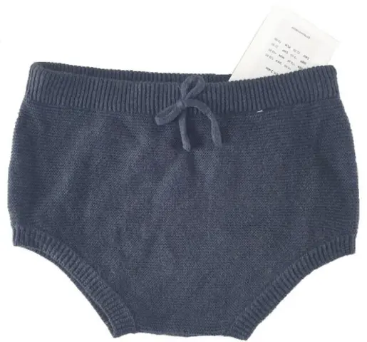 Nye Name it mørkegrå finstrikkede bloomers str.62