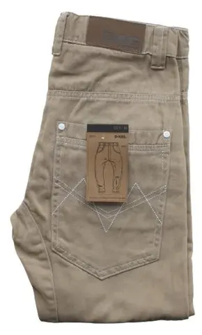 Nye D-XEL beige twill pants str. 14 år