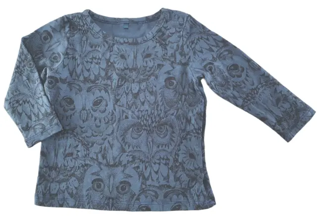 Soft Gallery blå langærmet T-shirt str. 6M