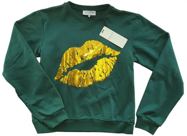 Ny Hound grøn sweatshirt str. XL