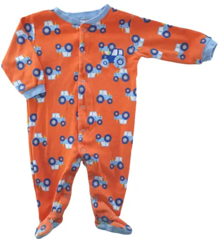 Pekkle orange natdragt str. 68