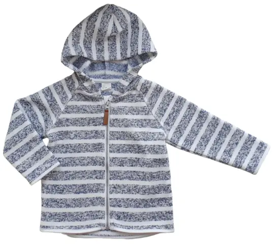 H&M blåstribet blød striktrøje str. 74