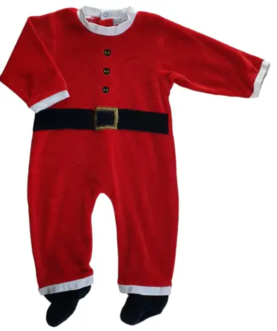Milly Willy rød julemands heldragt str. 74