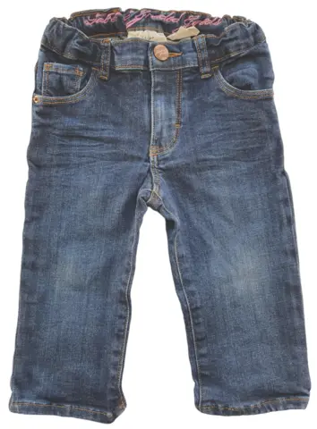 H&M blå denimbukser str. 74
