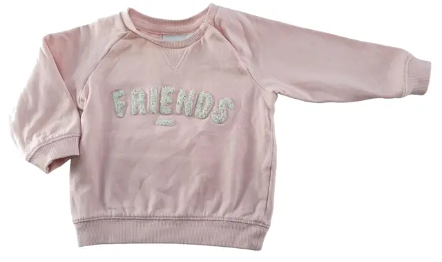 Name it rosa langærmet sweatshirt str. 62