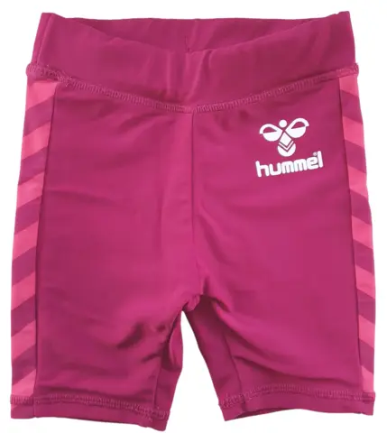 Hummel rødlilla badebukser str. 98