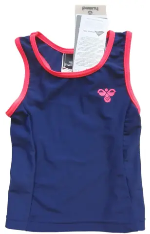 Ny Hummel mørkeblå swim top str. 92